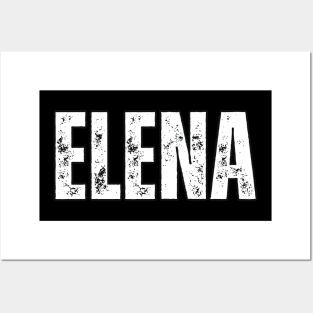 Elena Name Gift Birthday Holiday Anniversary Posters and Art